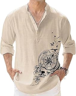 Men's Cotton Blend Mandarin Collar Self One Design Full Sleeve Casual Short Kurta