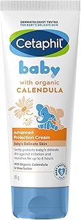 Cetaphil Baby Cream, Face & Body Moisturizing Cream | Advance Protection | Gentle & Soft with Organic Calendula 85gm