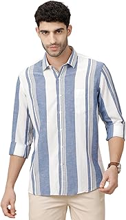 Men's Striped Slim Fit Shirt