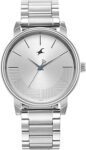 Men Stunners Quartz Analog Silver Dial Metal Strap Watch for Guys-NR3291SM02/NT3291SM02