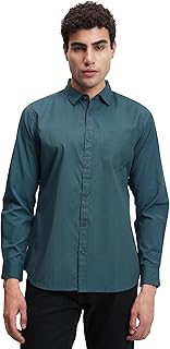 Men's Solid Slim Fit Shirt