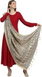 Women's Floral Silk Blend Dupatta