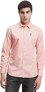Men's Casual Shirt | Solid | Slim Fit | Button Closure | Versatile & Sophisticated with a Modern Touch