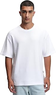 Men's Solid Oversized Fit T-Shirt