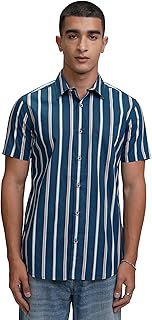 Men's Striped Slim Fit Shirt