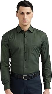 Formal Micro Checkered Shirt for Men| Premium Cotton| Full Sleeves| Slim Fit |Breathable Fabric