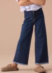 Paloma Blue Heart Pocket Cropped Jean