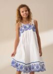 Sophie White Embroidered Sundress