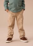 Luca Stone Textured Smart Trouser