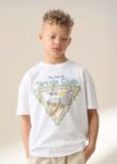 Jordan White Graphic Print T Shirt White