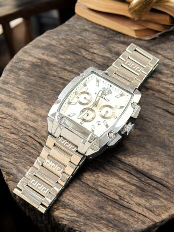 new Greca chronograph presented by Versace watch