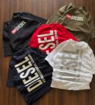 DIESEL & NIKE Round Neck Drop Shoulder Tshirt